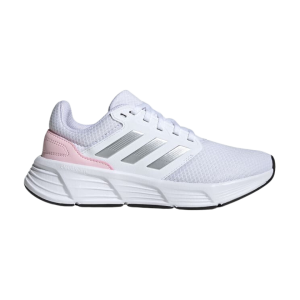 Tênis Adidas Galaxy 6 - Feminino - Branco/Rosa